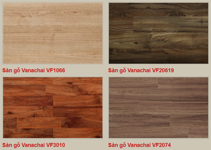 Giá sàn gỗ Vanachai