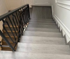 Sàn gỗ cầu thang CT12