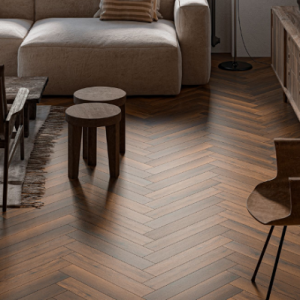 Sàn gỗ xương cá Óc chó