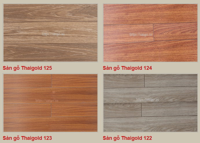 Sàn gỗ Thaigold