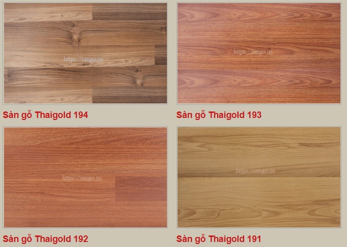 Sàn gỗ Thaigold