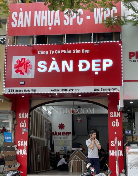 Cửa hàng sàn gỗ 339 Hoàng Quốc Việt - Cầu Giấy - Hà Nội