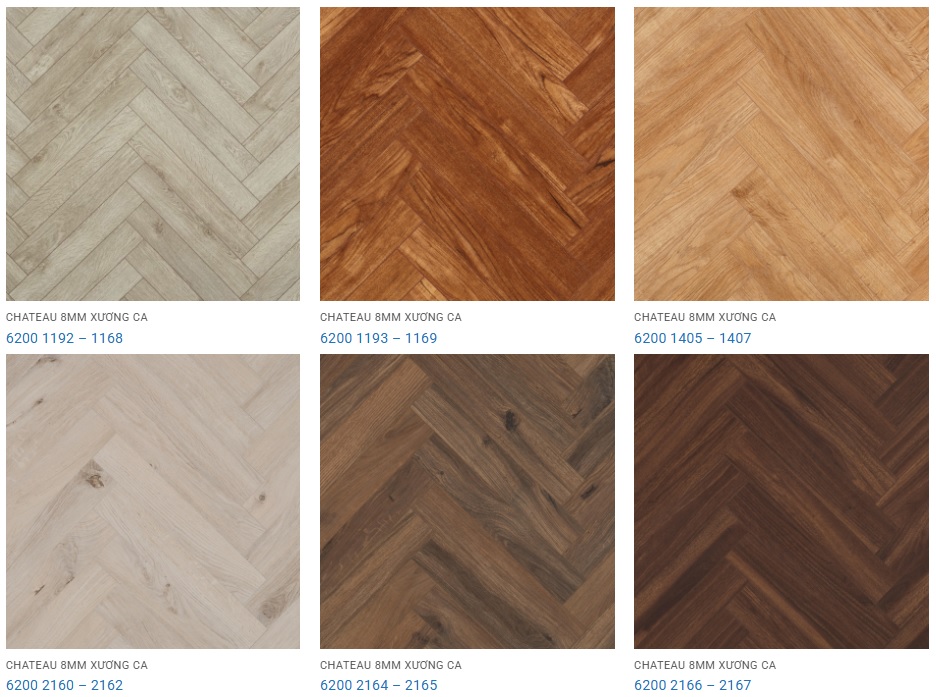 Sàn gỗ xương cá Berry Alloc 8mm