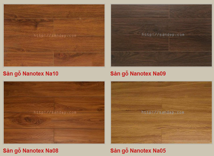 Sàn gỗ Nanotex