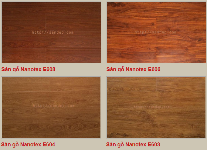 Sàn gỗ Nanotex