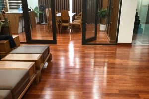 Sàn gỗ gõ tự nhiên