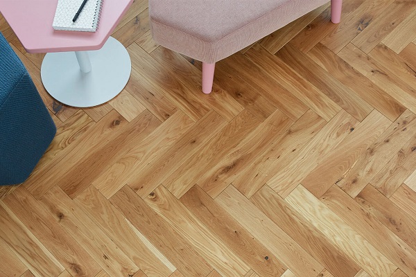 Ván sàn gỗ tự nhiên ghép xương cá