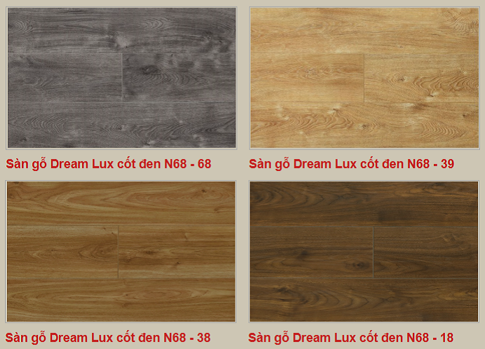 Sàn gỗ Deam Lux cốt đen