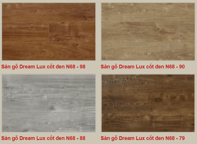 Sàn gỗ Deam Lux cốt đen