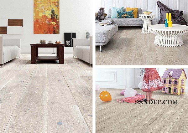 Mẫu sàn gỗ chung cư đẹp