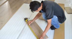 Lắp đặt sàn gỗ, sàn nhựa tại quận Long Biên