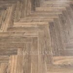 Sàn gỗ xương cá Acacia A094 cốt xanh 12mm