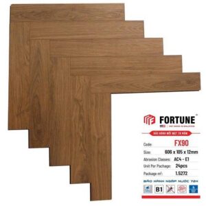 Sàn gỗ Fortune xương cá FX90