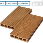 Sàn gỗ nhựa ngoài trời Hobi Wood Yellow