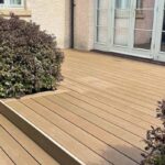 Sàn gỗ nhựa ngoài trời Tecwood màu vàng vân gỗ
