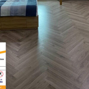 Sàn gỗ xương cá Teka A02