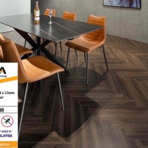 Sàn gỗ xương cá Teka A08