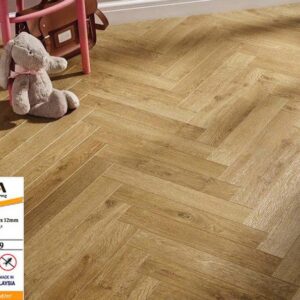 Sàn gỗ xương cá Teka A09