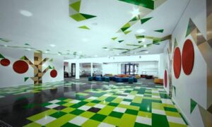 Sàn nhựa nhà trẻ, trường mầm non