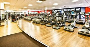 Lắp sàn nhựa phòng tập Gym