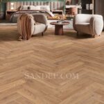 Sàn gỗ xương cá Jawa cốt xanh