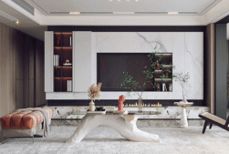 Tấm ốp than tre vân đá