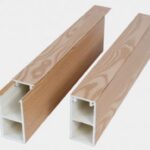 Thanh lam nhựa giả gỗ L50x100 L510