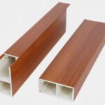Thanh lam nhựa giả gỗ L50x100 L510