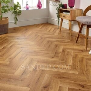 Sàn gỗ xương cá Jawa cốt xanh