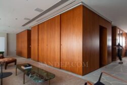 Vách ngăn nhựa giả gỗ 2 mặt giá rẻ