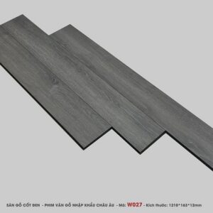 Sàn gỗ One Black cốt đen W027