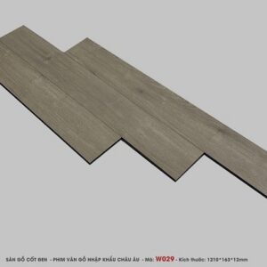 Sàn gỗ One Black cốt đen W029