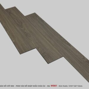 Sàn gỗ One Black cốt đen W81