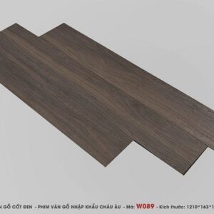 Sàn gỗ One Black cốt đen W89