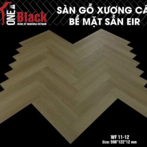 Sàn gỗ One Black xương cá W11-22