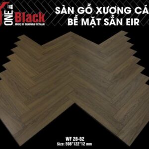 Sàn gỗ One Black xương cá W28-82