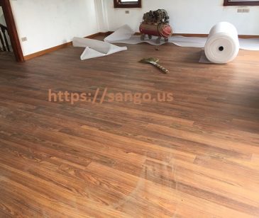 Công trình lát sàn gỗ Robina