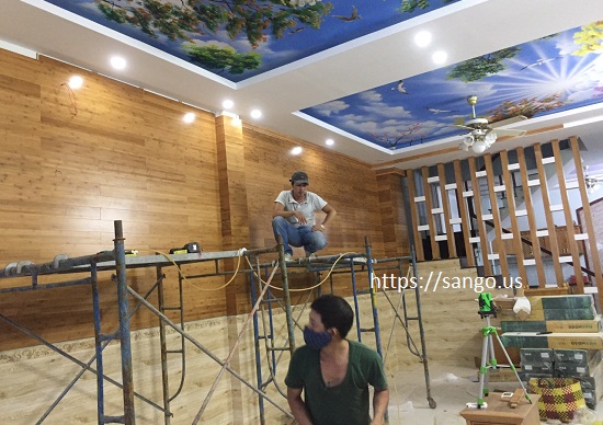 ốp tường tre Maxwood