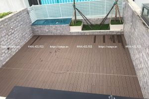 Sàn gỗ sân thượng