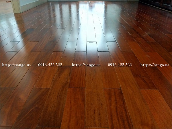 Sàn gỗ căm xe Lào loại 1