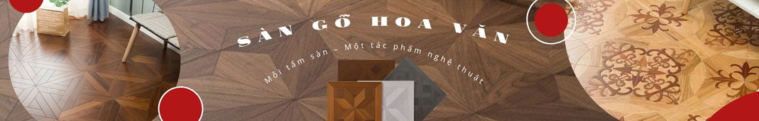 banner sàn gỗ hoa văn
