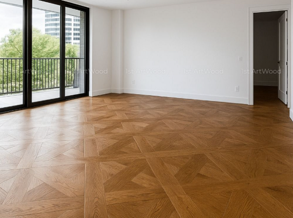 Sàn gỗ hoa văn nhập khẩu