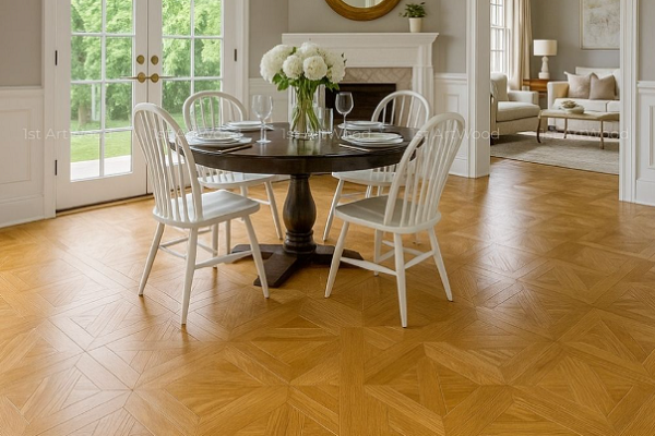 Sàn gỗ hoa văn cao cấp