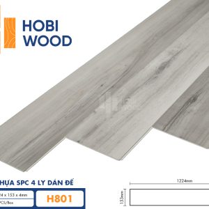 Sàn nhựa Hobi Wood SPC H801