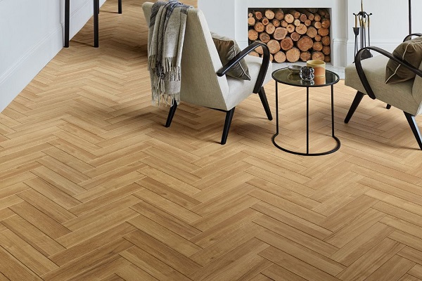 Sàn gỗ xương cá tự nhiên