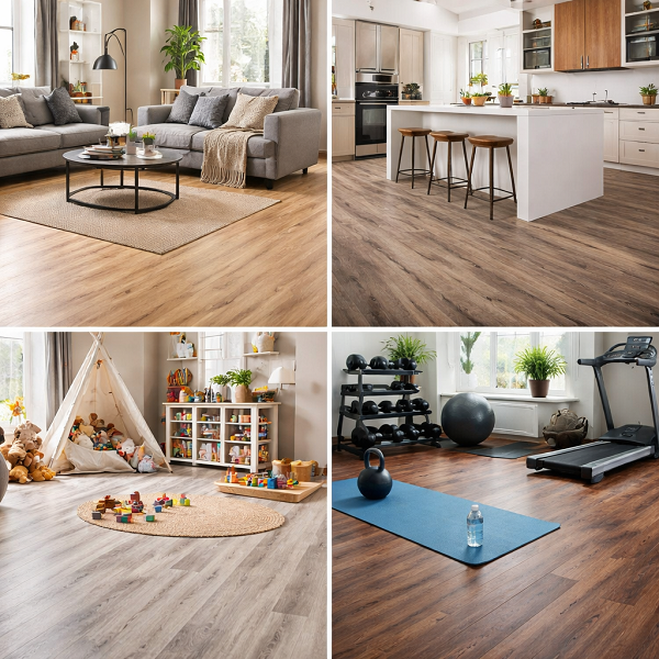 Ứng dụng của sàn gỗ Smartwood