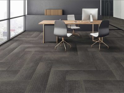 Lát sàn nhựa văn phòng vân thảm