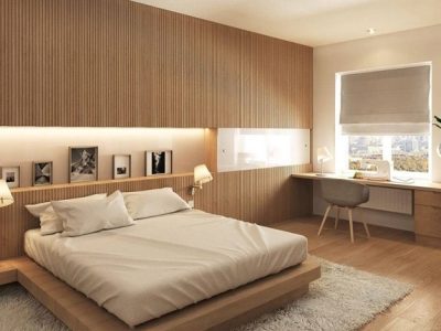 Ốp tường nhựa phòng ngủ