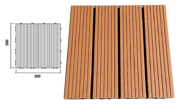 Vỉ gỗ nhựa ngoài trời Tecwood