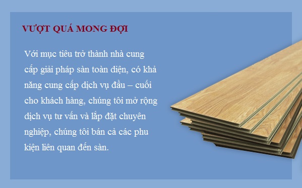 Đối tác sàn gỗ đáng tin cậy